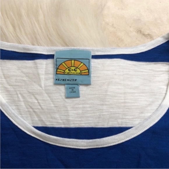 C&C California Striped Blouse - Picture 4 of 4